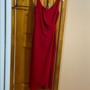 Formal red dress